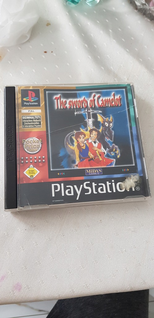 THE SWORD OF CAMELOT Sony PlayStation