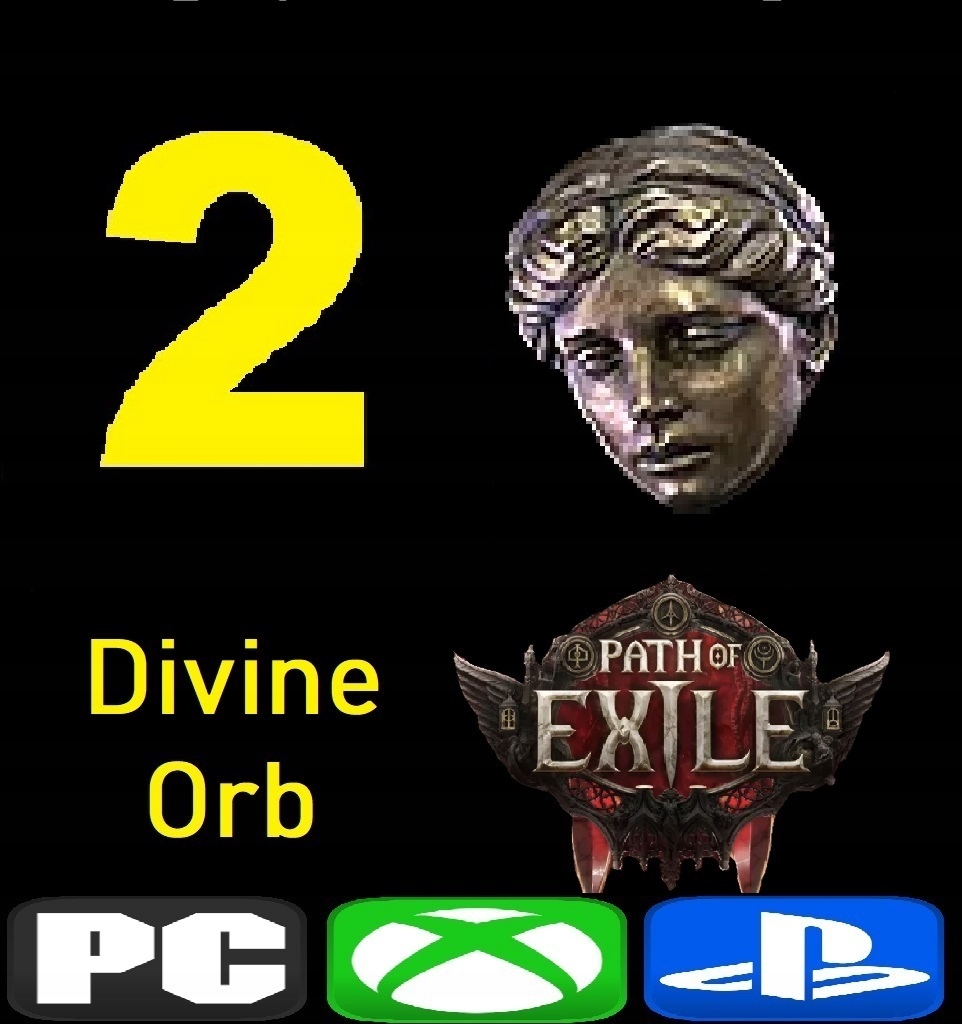 2x DIVINE ORB Path of Exile 2 PoE2 Early Access Standard