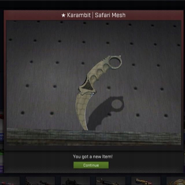 Karambit Safari Mesh