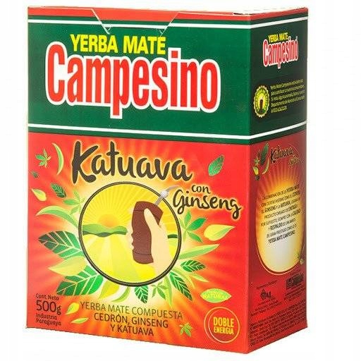 Campesino YERBA MATE KATUAVA Ginseng żeń-szeń 500g