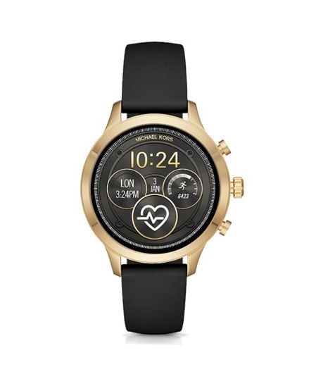 smartwatch michael kors access runway czarny mkt5053