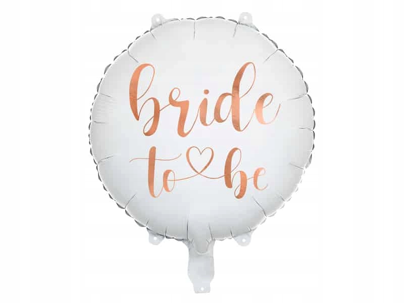 PARTY DECO Balon foliowy 'Bride to be' 45 cm