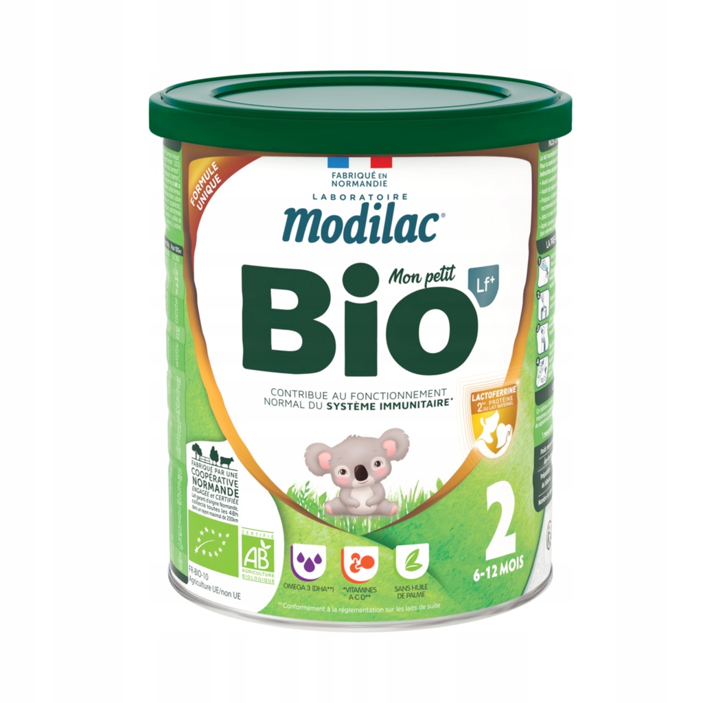 MODILAC BIO 2 Organiczne mleko- USZKODZONE