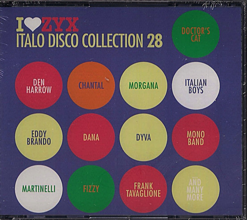 Купить I LOVE ZYX ITALO DISCO COLLECTION 28 3CD ФОЛЬГА: отзывы, фото, характеристики в интерне-магазине Aredi.ru