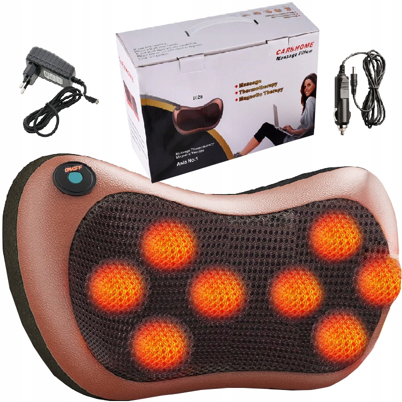 Купить Массажная подушка для тела BACK MASSAGER SHIATSU: отзывы, фото, характеристики в интерне-магазине Aredi.ru