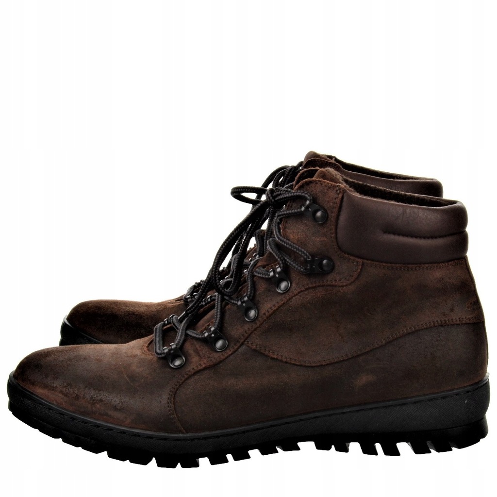 GINO ROSSI MTU147 TRZEWIKI MĘSKIE SKÓRZANE 44 MKK