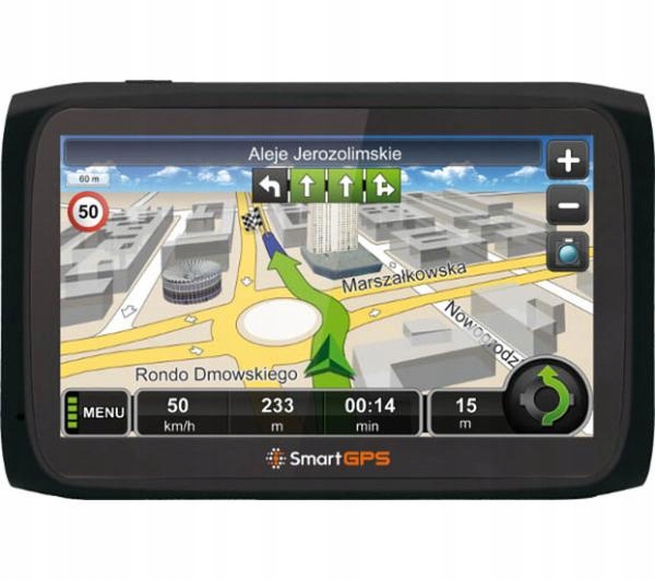 Nawigacja samochodowa SmartGPS SG720 + MapaMap PL