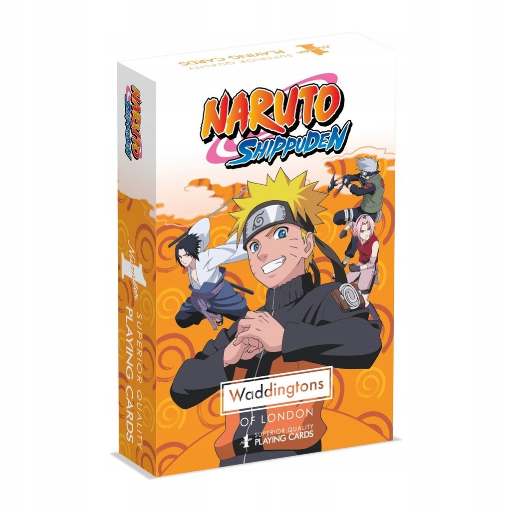 WINNING MOVES Karty Wadd ingtons No1. Naruto Winning Moves WM03022-EN1-12