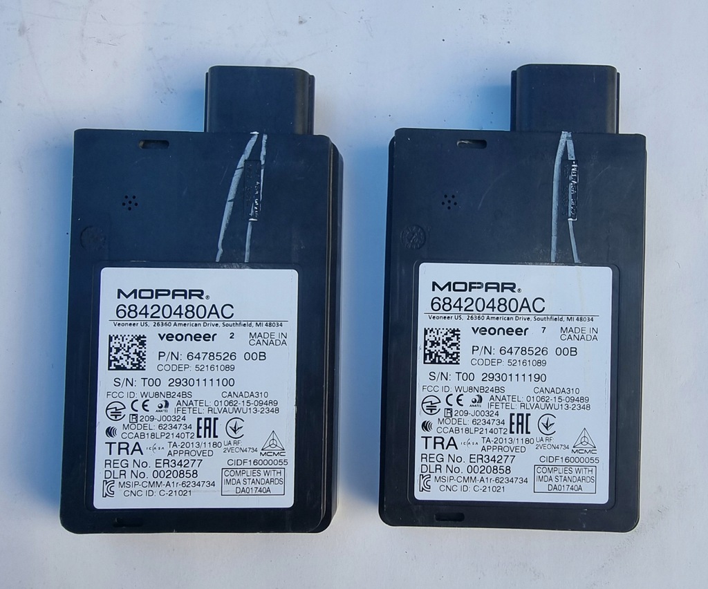 JEEP COMPASS II CZUJNIK MARTWEGO POLA RADAR SENSOR