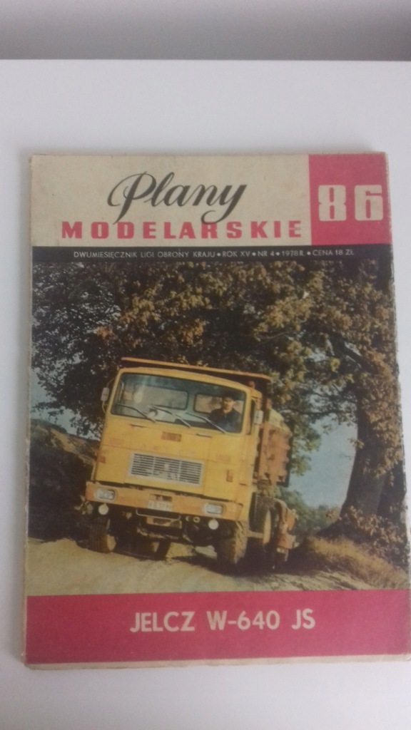 Plany modelarskie 86 Jelcz W-640 JS