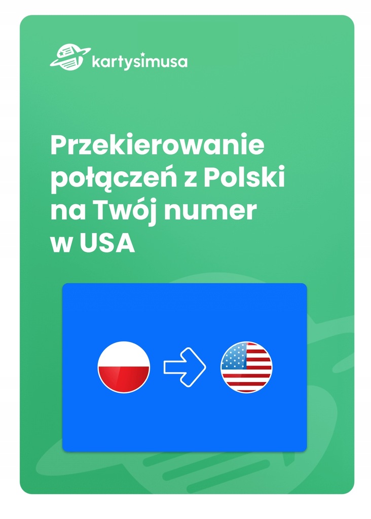 Odbieranie połączeń z Polski w USA - przekierowanie bez limitu