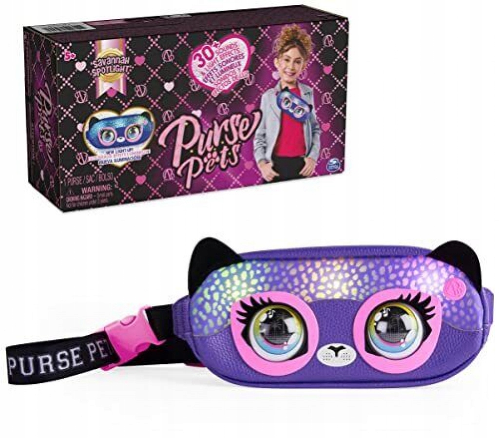 Interaktywna Saszetka Purse Pets Gepard