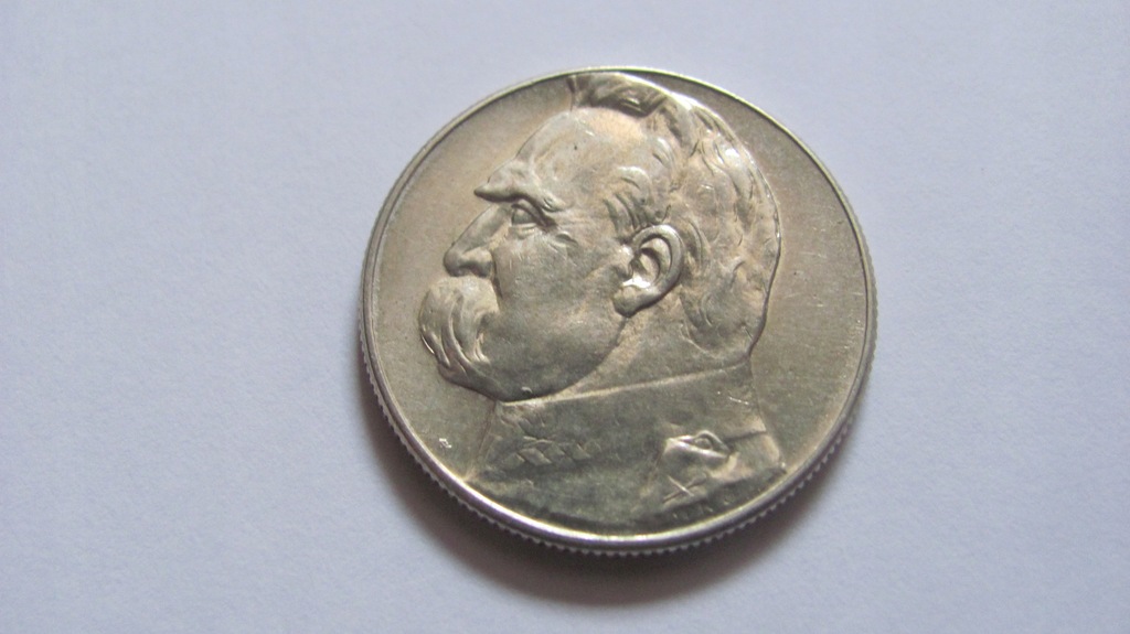 5 ZŁOTYCH 1934 PIŁSUDSKI