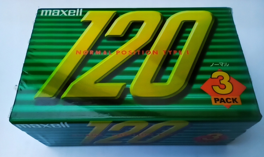 Maxell Y-120 .Japońskie wydanie 3-pack