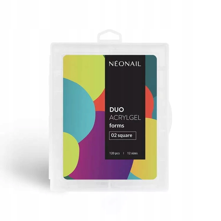 NEONAIL FORMY DUO ACRYLGEL - KWADRAT 02