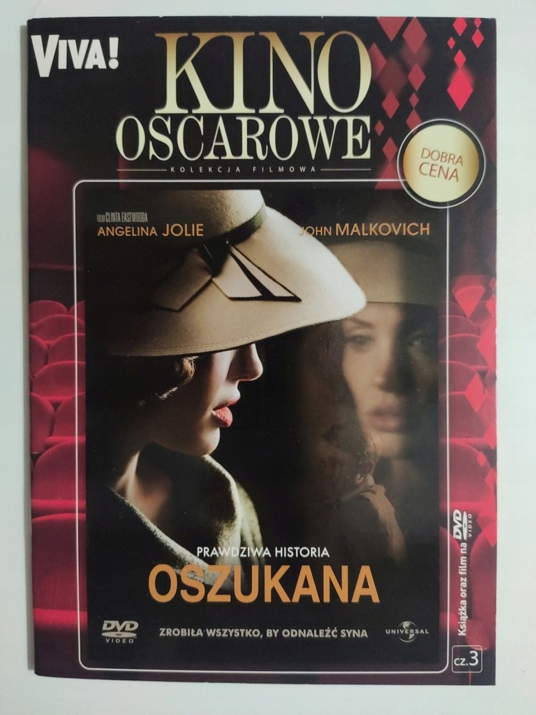 DVD. OSZUKANA A. JOLIE