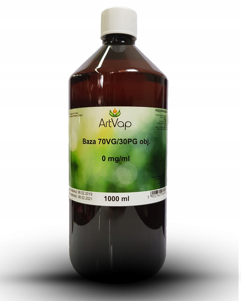 ARTVAP baza neutralna spożywcza 60VG/40PG 1000ml