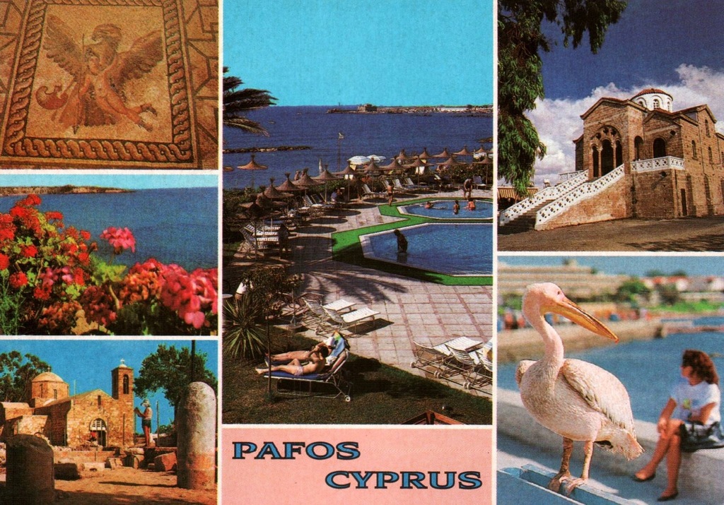Pocztówka / Cypr / Pafos