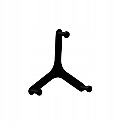 Gamet Wieszak ścienny Spiner czarny