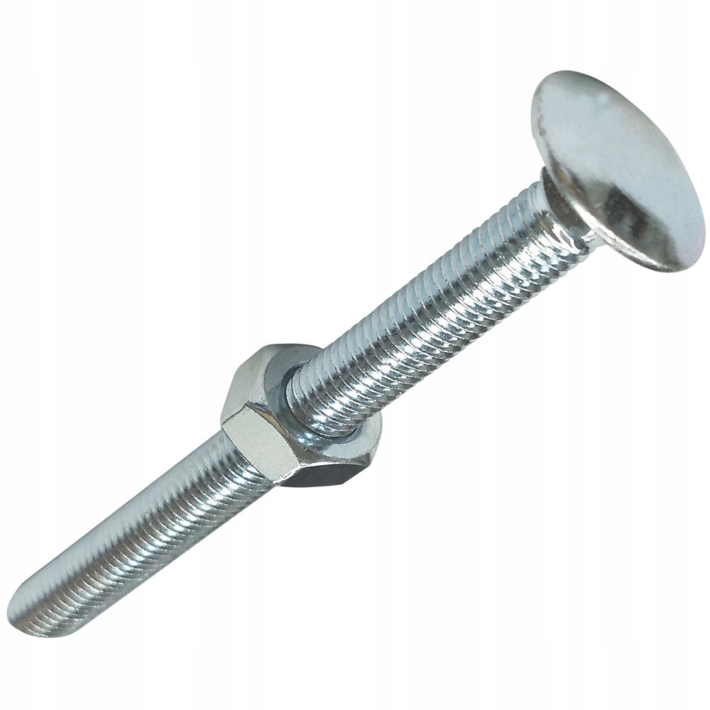 DUŻE ŚRUBY Z NAKRĘTKAMI M10 x 180mm 50 sztuk B2 8086143742