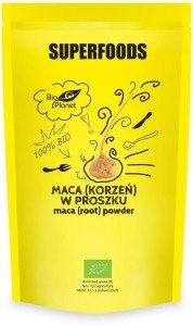 MACA (KORZEŃ) W PROSZKU BIO 150 GBIO PLANET