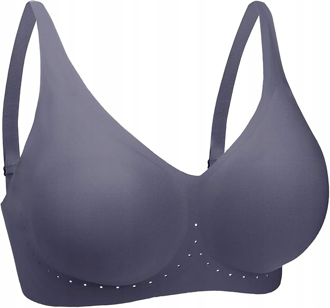 BIUSTONOSZ BEZSZWOWY STANIK BEZ FISZBIN ELASTYCZNY TOP SPORTOWY r M