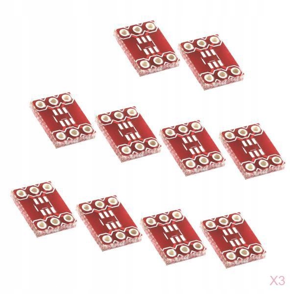 DUŻO 30 SOT23 do DIP Adapter PCB Board SMD