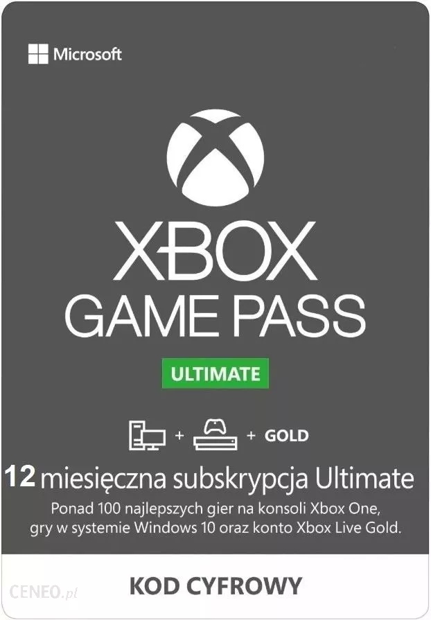 XBOX GAME PASS ULTIMATE PC 12 MONTHS