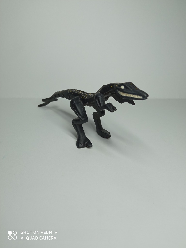 LEGO dinozaur DINO czarny zmutowany z 7296