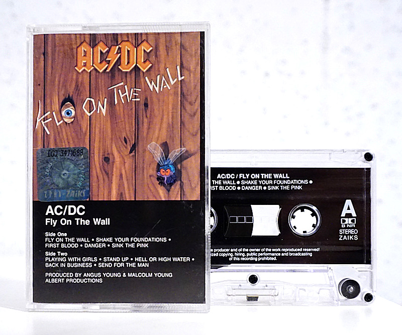 Kaseta AC/DC - Fly On The Wall (wydanie Polton)