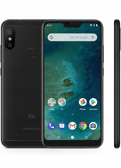 SMARTFON XIAOMI MI A2 LITE 64GB LTE BLACK DUAL SIM