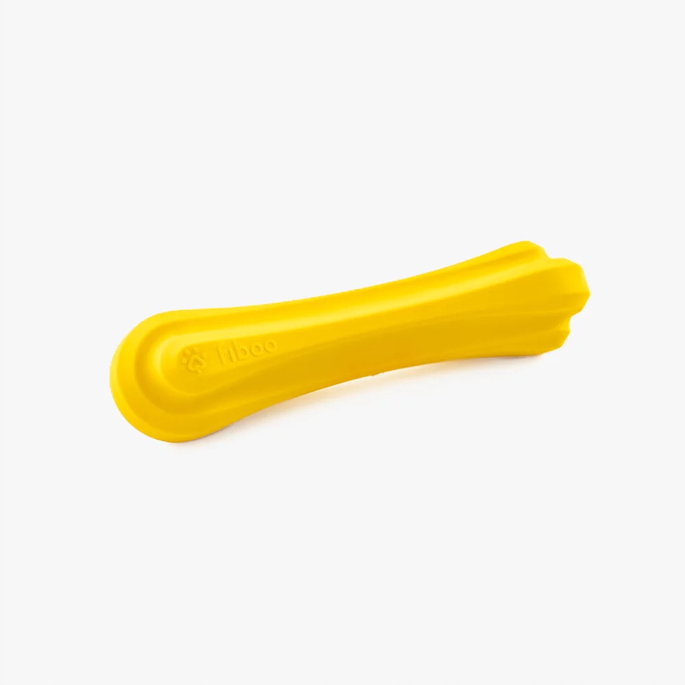 Gryzak dla Psa Fiboo M 15 cm- Żółty