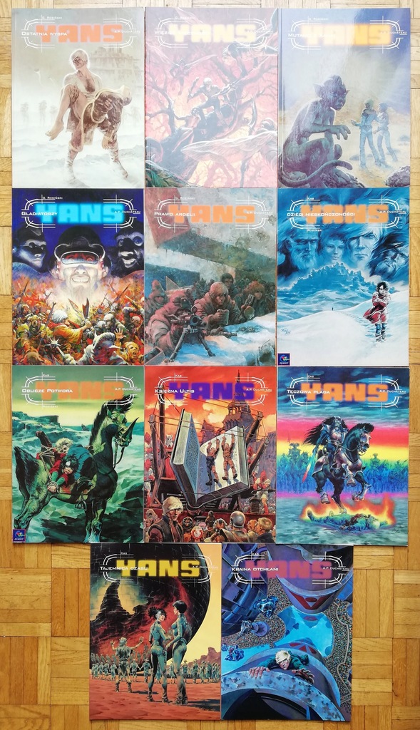 YANS 112 komplet EGMONT + Wieża Rozpaczy Rosiński 9363521294