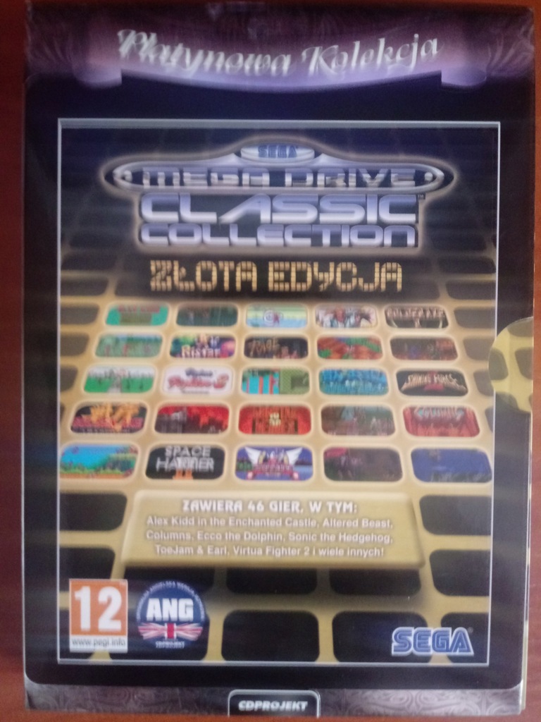 Sega Mega Drive Classic Collection Złota Edycja
