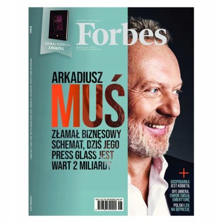 FORBES 6/2019 Arkadiusz Muś PRESS GLASS