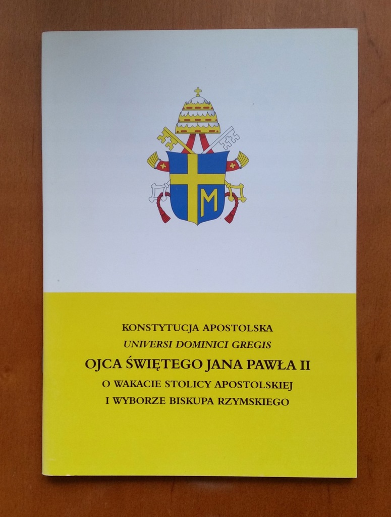 JAN PAWEŁ II, KONSTYTUCJA UNIVERSI DOMINICI GREGIS