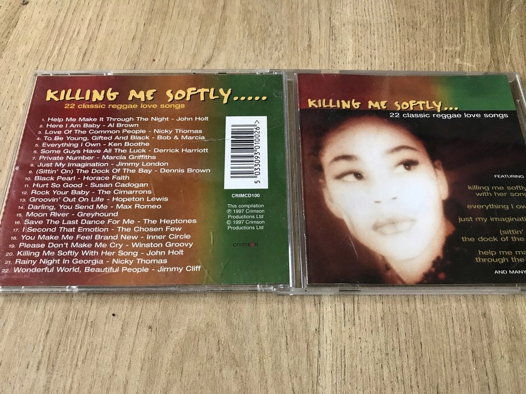 Купить Компакт-диск Killing Me Softly - 22 классические песни в стиле регги5+/6: отзывы, фото, характеристики в интерне-магазине Aredi.ru