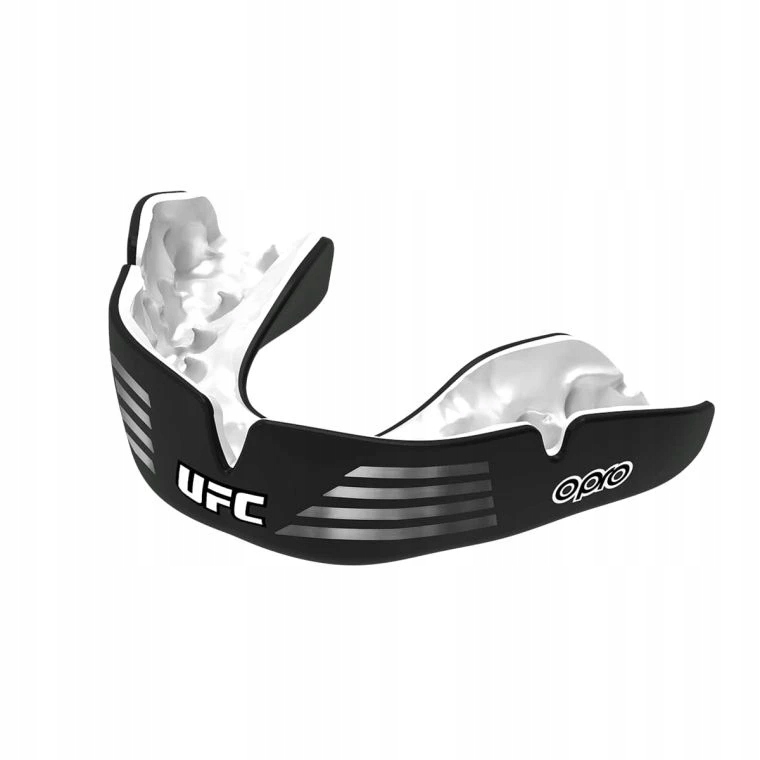 Ochraniacz szczęki Opro UFC czarno-biały OS