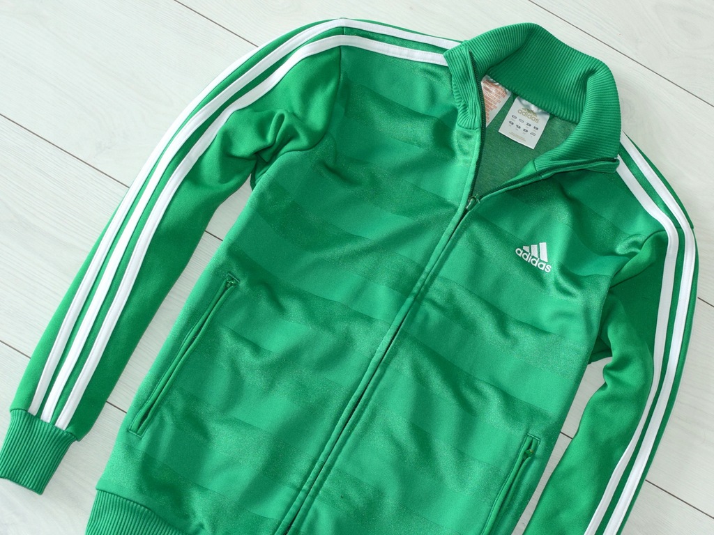 ADIDAS _ SPORTOWA TRENINGOWA BLUZA _ FULL ZIP 164