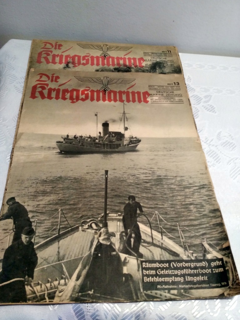 Купить ДВА КОПИИ КРИГСМАРИНЕ 1943 ГОДА, НЕМЕЦКИЙ ЯЗЫК: отзывы, фото, характеристики в интерне-магазине Aredi.ru