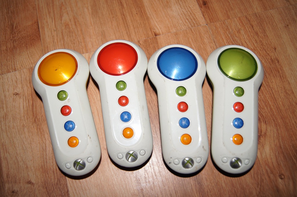 Xbox 360 microsoft Buzz! buzz controller kontroler