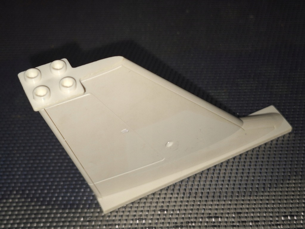 LEGO 54094 biały ogon samolotu duży-cena za 1szt (A)