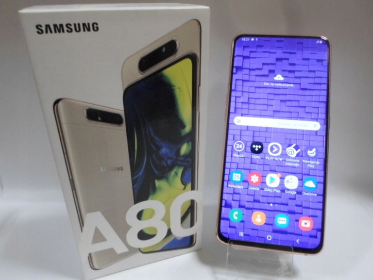 SAMSUNG GALAXY A 80 KOMPLET GWARANCJA