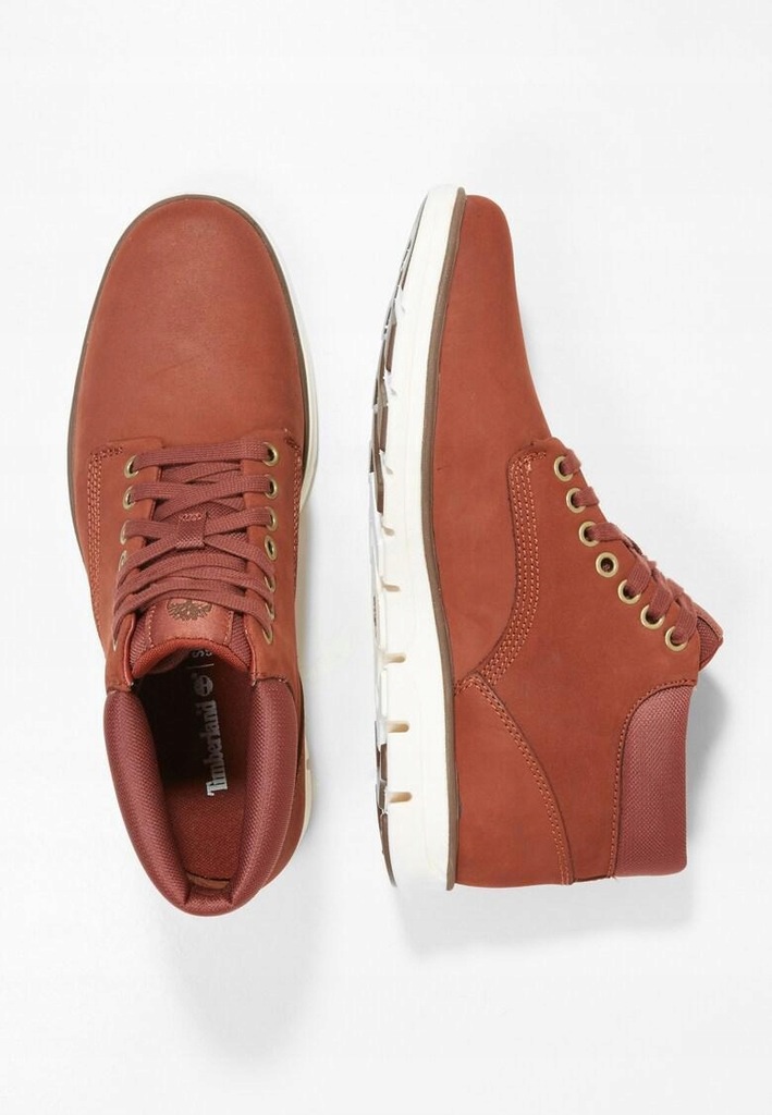 J9C104*TIMBERLAND PÓŁBUTY BRĄZ SKÓRA 45,5 E01