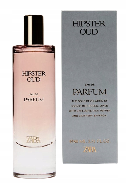 a476 ZARA PERFUMY DAMSKIE HIPSTER OUD 80ml KOBIECE