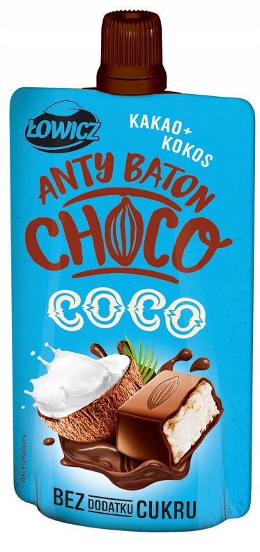 Przekąska Mus Owocowy Kokos Kakao 100 g Łowicz