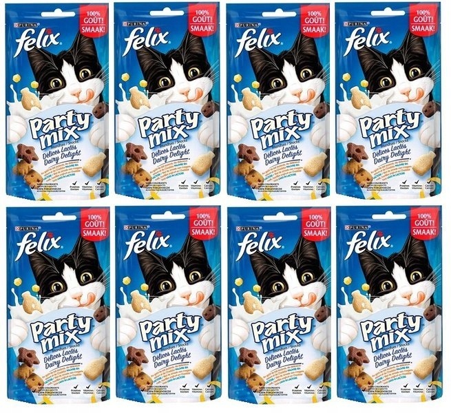 PRZYSMAK FELIX PARTY MIX 8 X 60 G