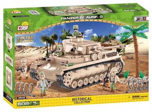 COBI 2545 NIEMIECKI Panzer IV Ausf.G Edycja Limit