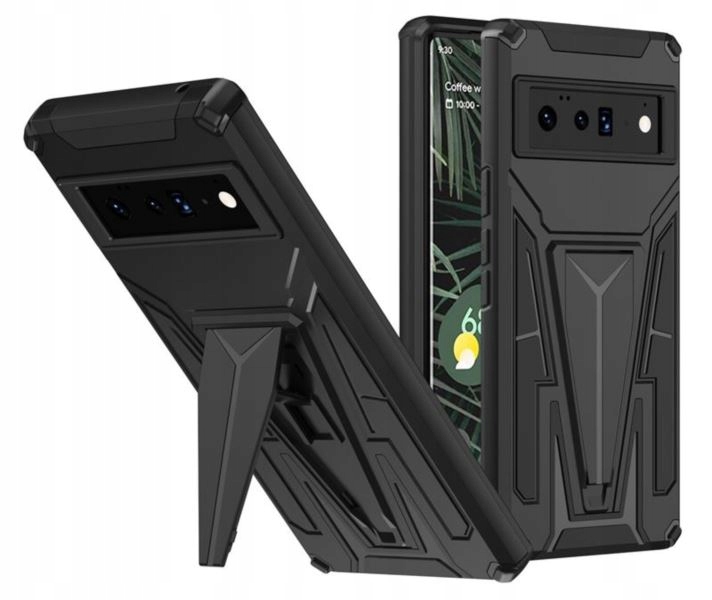 ETUI PANCERNE V STAND do Google Pixel 6 Pro czarne