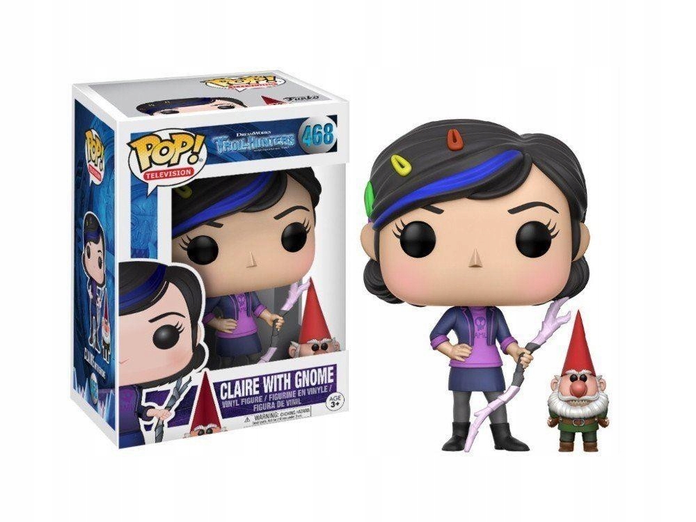 Funko POP! Łowcy Trolli Claire +amulet vinyl 24H